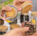 Set de 12 Frascos de Vidrio Eco